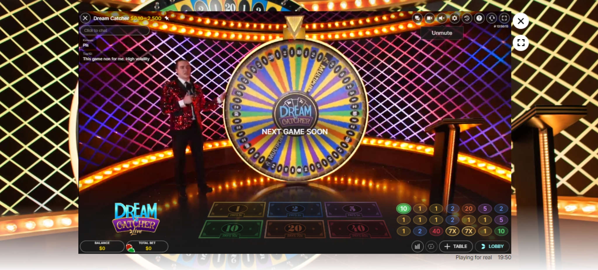 Gameshow Casino Trực Tiếp Dream Catcher